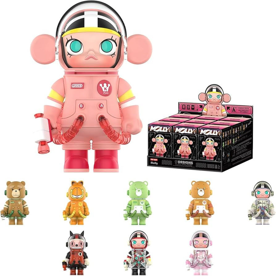 POP MART MEGA Space Molly 100% Series 3, Molly Blind Box Figures, Random Design Action Figures Co... | Amazon (US)