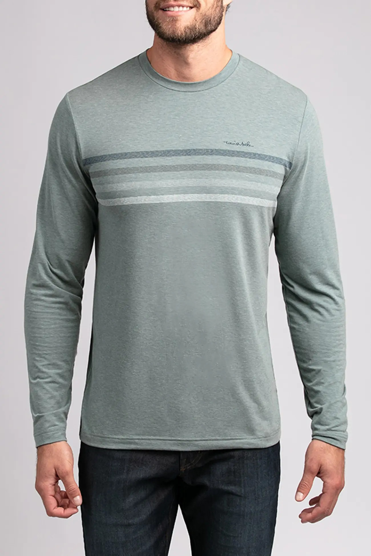 TRAVIS MATHEW | Supercall Stripe Crew Neck Shirt | Nordstrom Rack | Nordstrom Rack