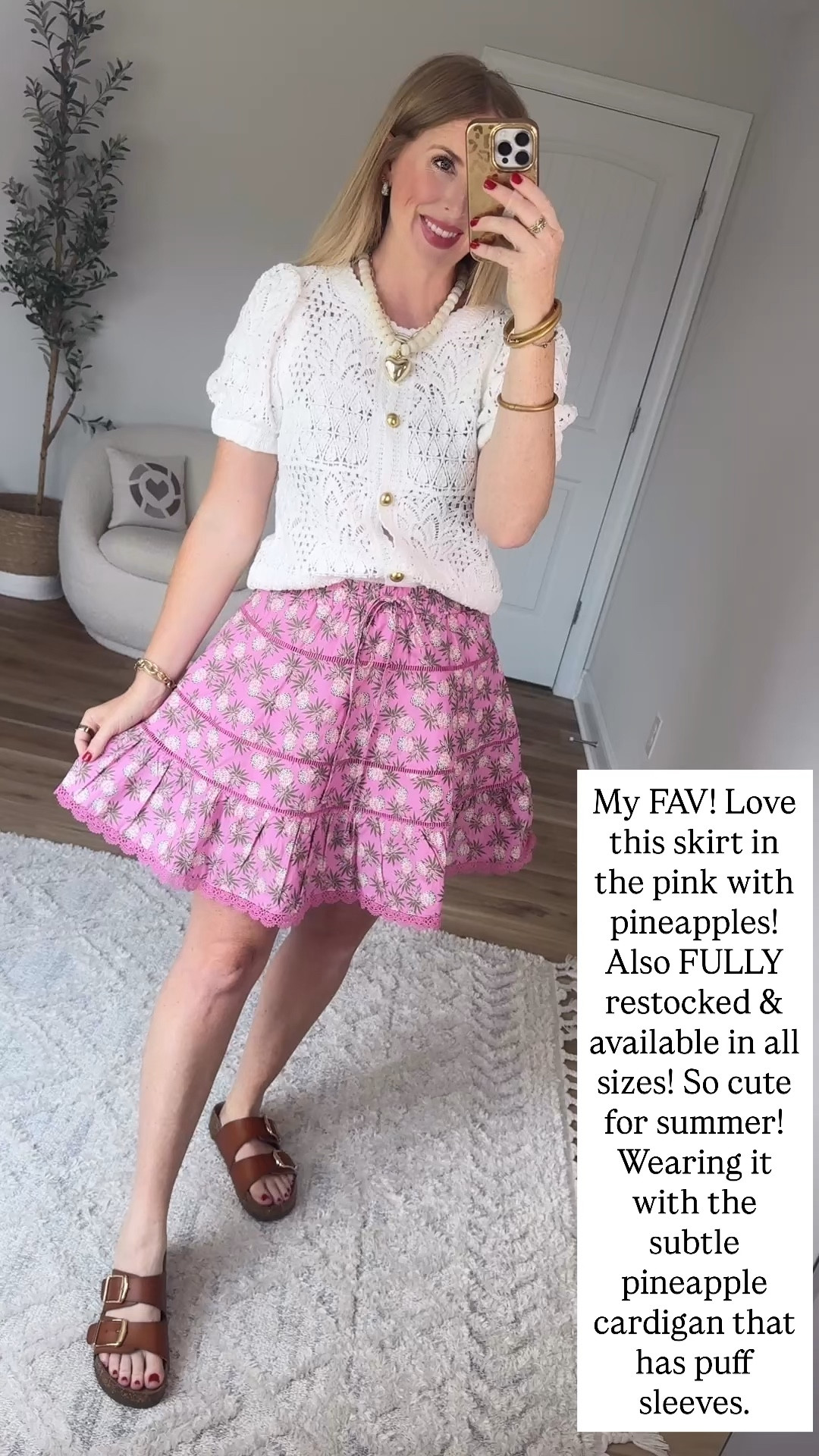 Walmart try on, Walmart style, pineapple skirt, pineapple cardigan, summer outfit

#LTKootd #LTKmomlife