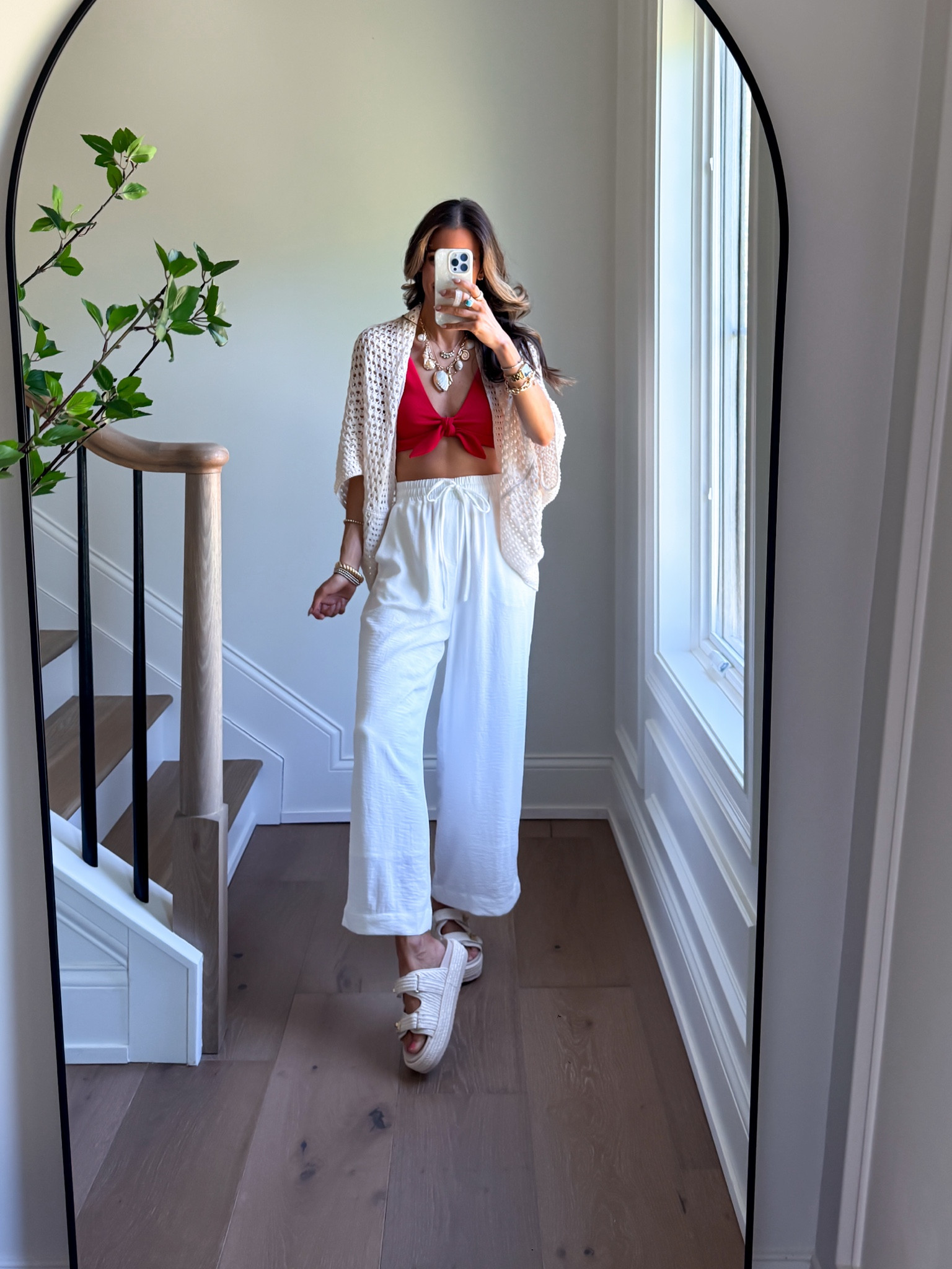 Wearing small pants and small swimsuit 

#LTKootd #LTKSwim #LTKgrwm