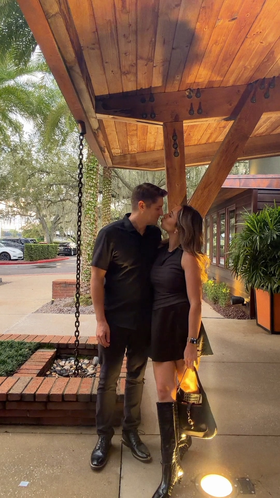 Mom and dad went on a date. 🖤 My skirt is $14.99! A great staple for fall and winter. It goes with everything. Top is only $20. Exact items are first two links. Date night outfit idea. Fall outfits. Black outfits  

#LTKMens #LTKStyleTip #LTKFindsUnder50