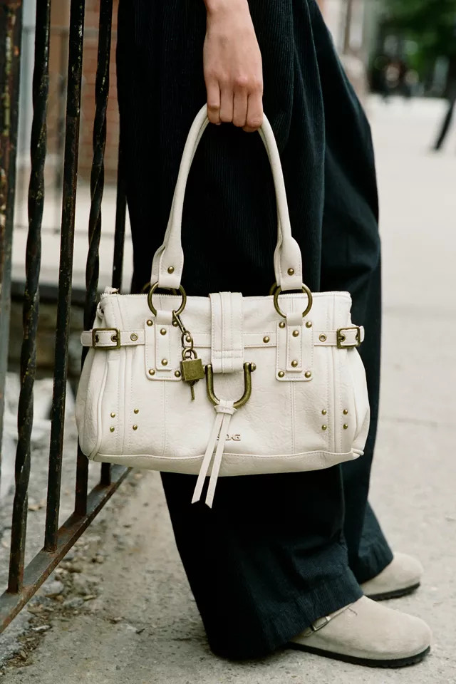 BDG Karlie Lock Shoulder Bag in Twilight blue, Women's at Urban Outfitters | Urban Outfitters (US and RoW)