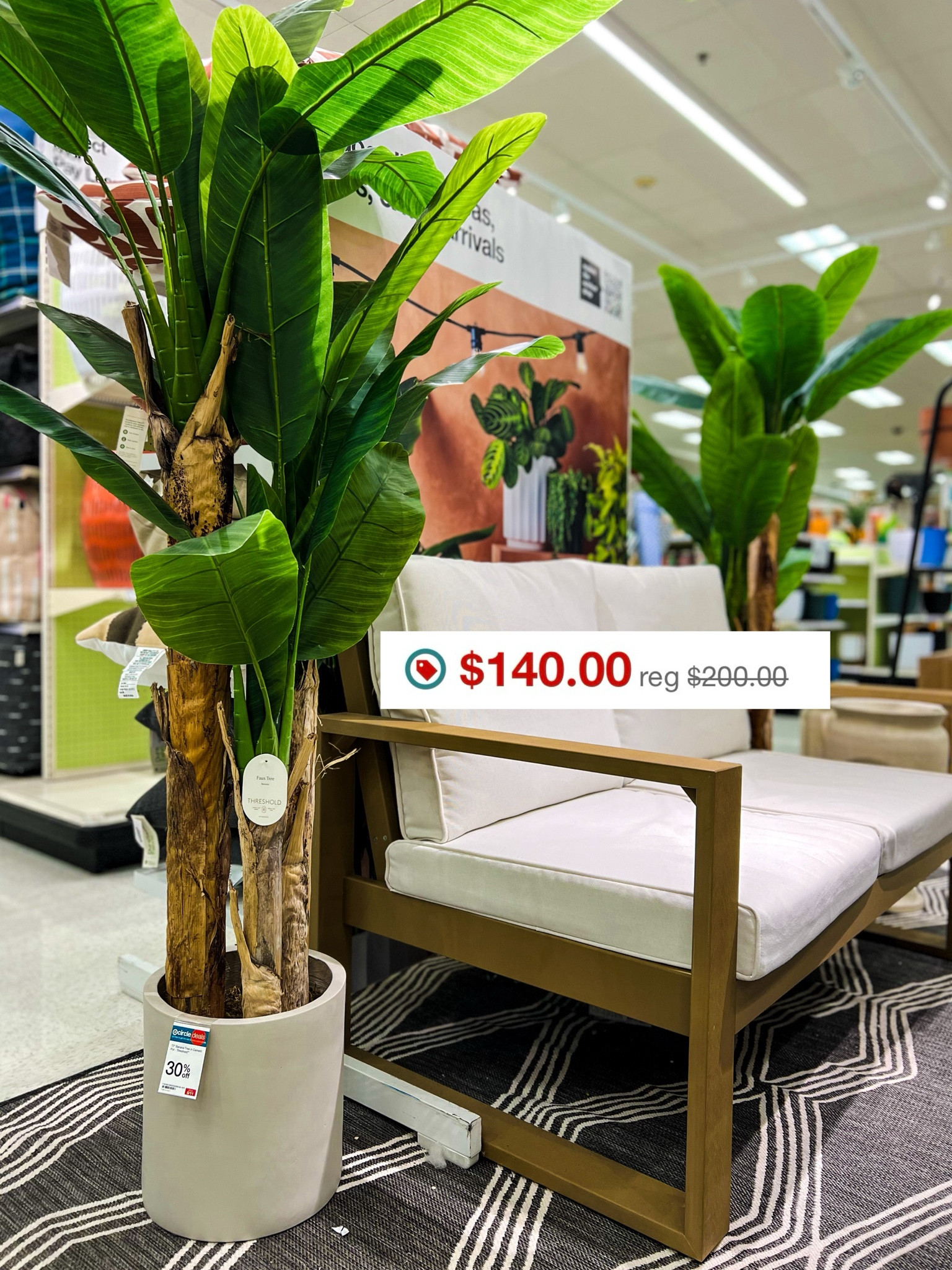 Upgrade | Refresh your living room | offfice with this 72" Banana Tree in Cement Pot by Threshold at Target. Currently 30% off! Looks real and quality is amazing! There is so many home decor items currently on sale! 
Target find. Target style. Target haul.

#target #fauxtree #bananatree #polacek #salealert #livingroom #office

#LTKGiftGuide #LTKSaleAlert #LTKHome