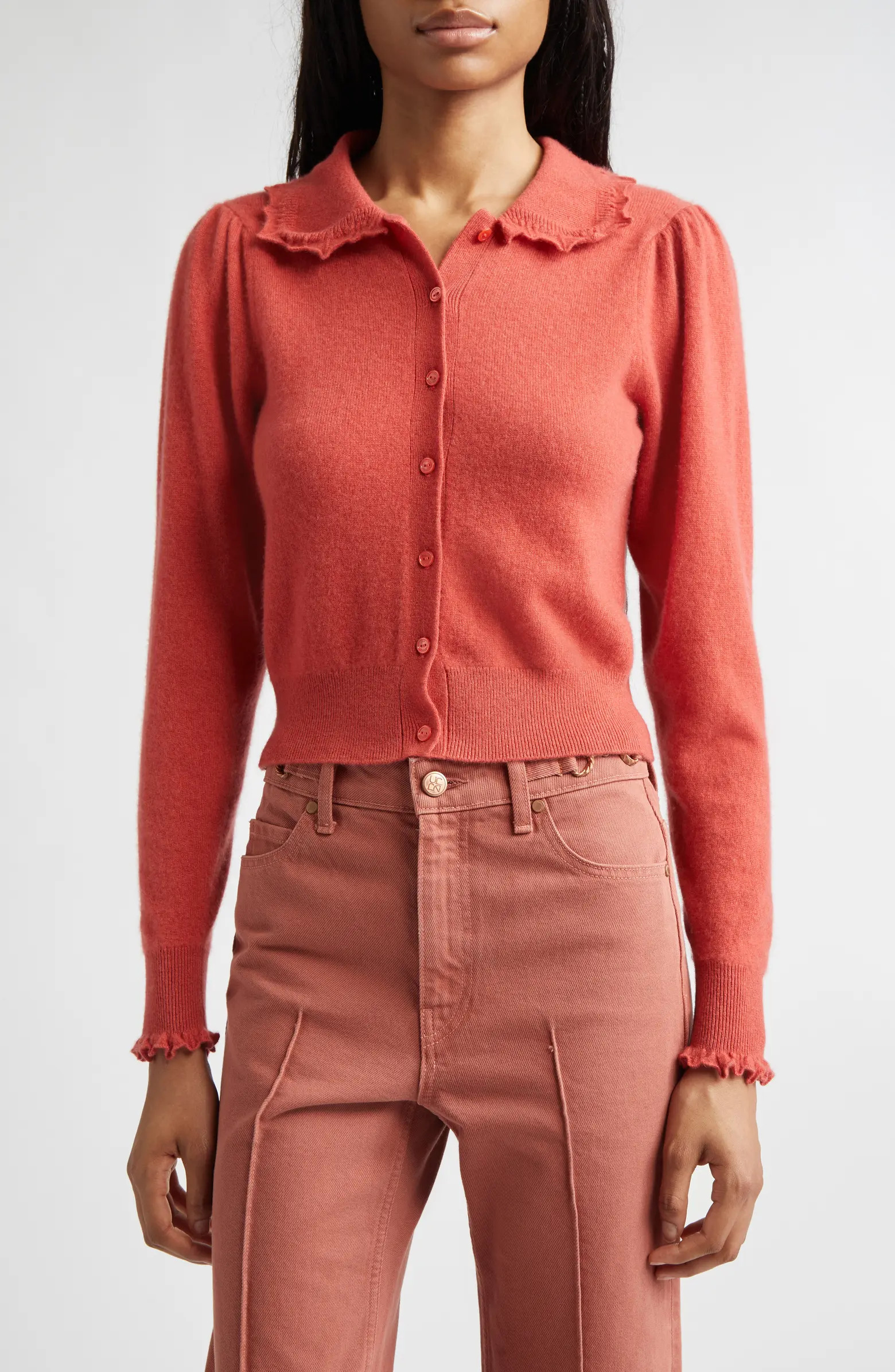 Ulla Johnson Kalila Collared Cashmere Cardigan | Nordstrom | Nordstrom