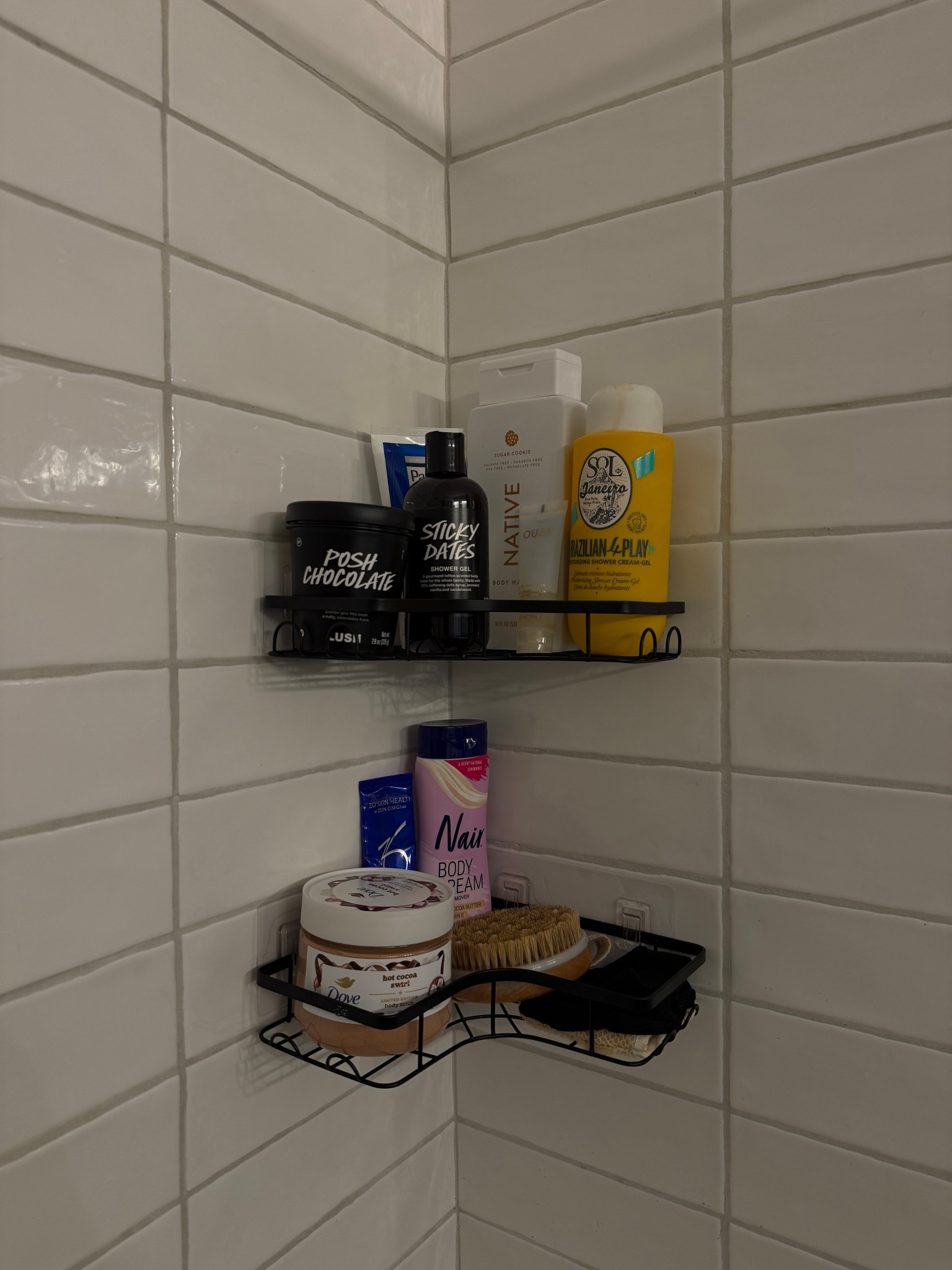 Shower organizer + some of my fave body care products #bathroom #shower #bodycare #showercare 

#LTKFindsUnder50