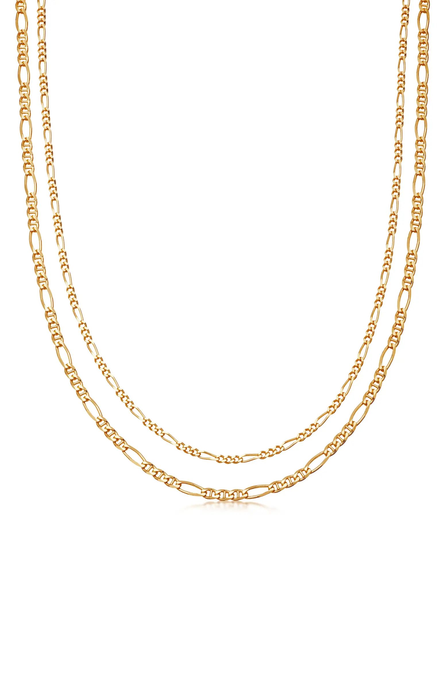 Filia Double Chain Necklace | Nordstrom
