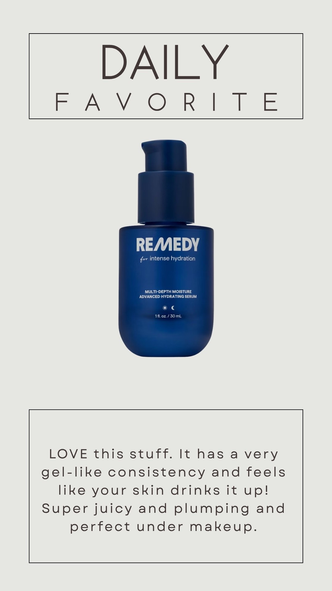 Amazing skin hydrator!