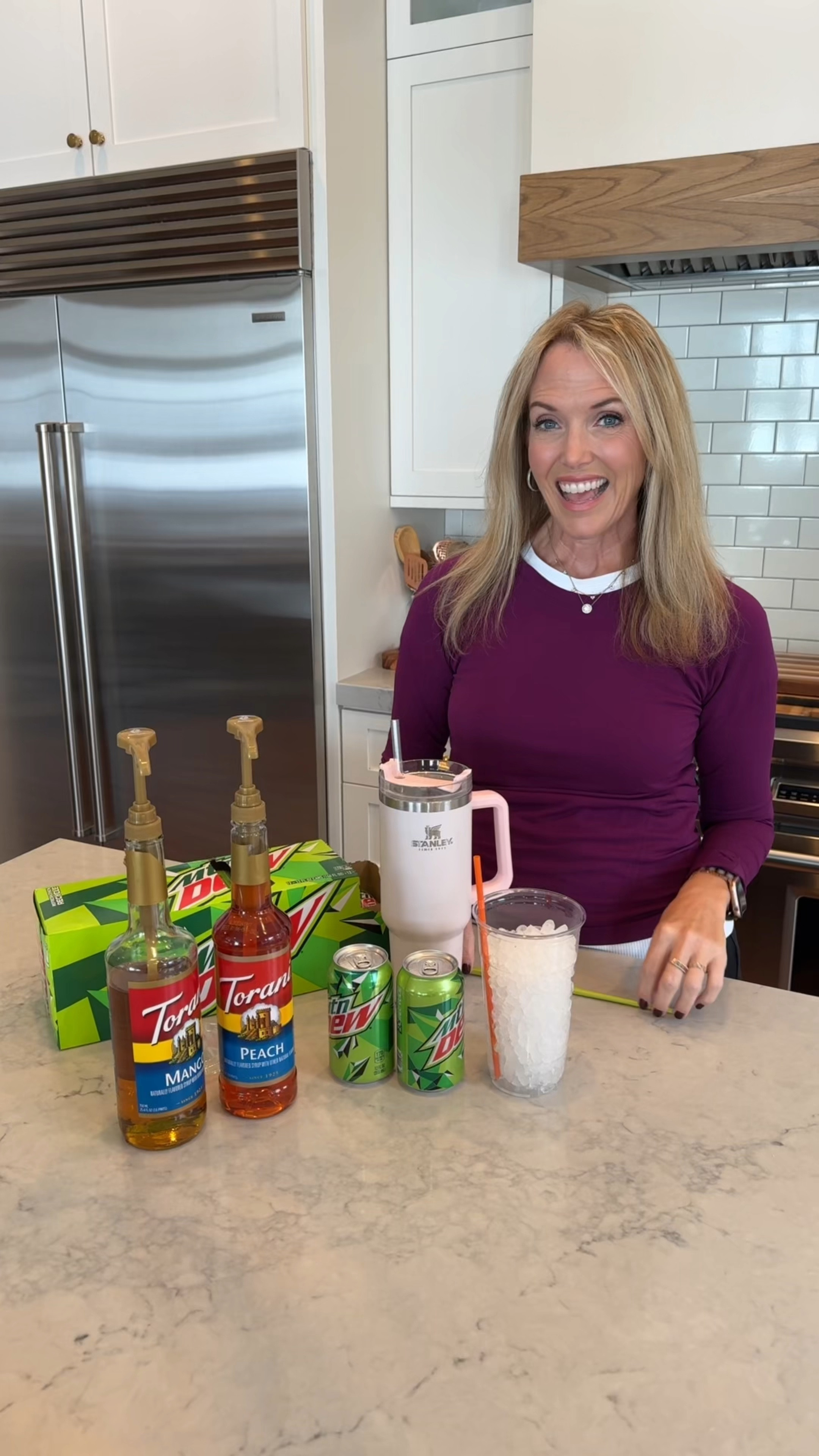 This week’s dirty soda is one that my boys love! I call it ‘Teenage Dream’ because you probably need the metabolism of a teenage boy to fully enjoy this. (You could substitute less calorie options if you like) 
Cheers! 🥤


#LTKHome #LTKActive #LTKWatchNow