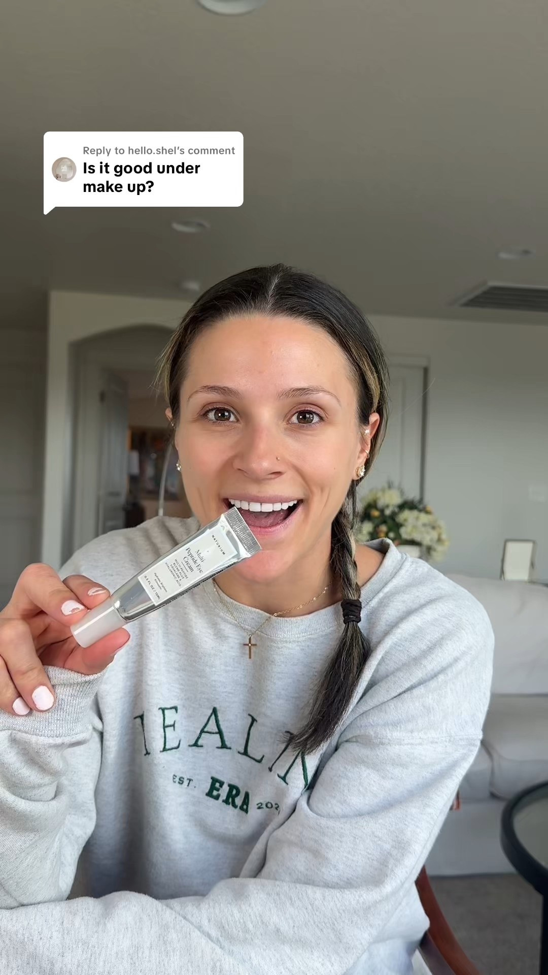 This eye cream tested under makeup, and approved !! Love this eye cream specifically because the peptides in it help brighten dark circles! Linked 🤍✨💅🏻🫶 

#LTKBeauty #LTKU #LTKStyleTip