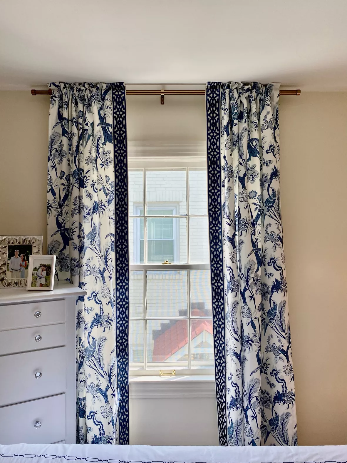 Pretty and Simple Curtain Trim