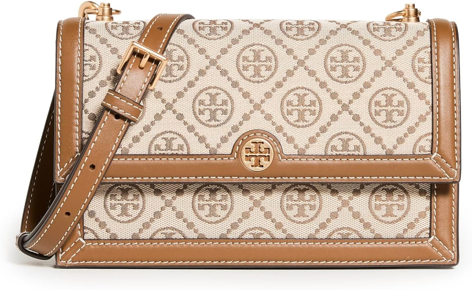 Tory Burch Women's T Monogram Jacquard Mini Bag | Amazon (US)