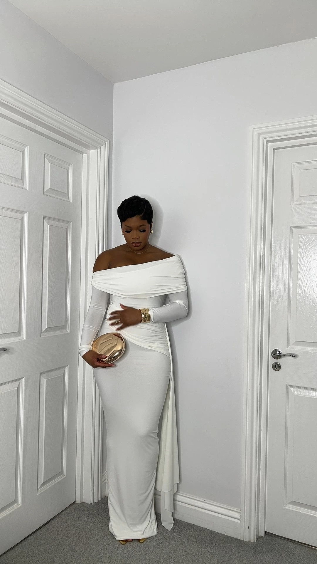 White maxi dress 

#LTKdatenight #LTKmidsize #LTKuk