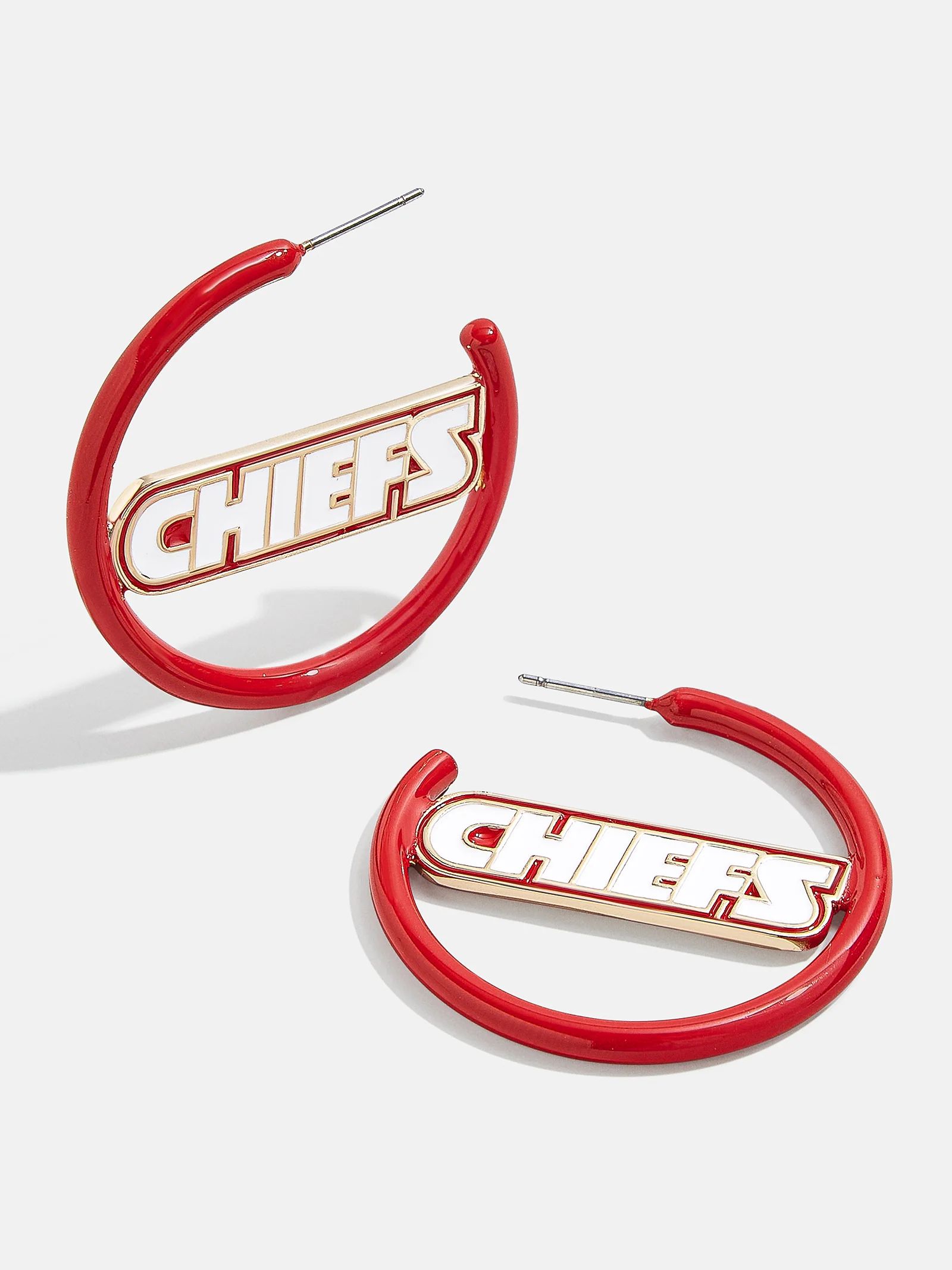 Kansas City NFL Chiefs Logo Hoops - Kansas City Chiefs | BaubleBar (US)