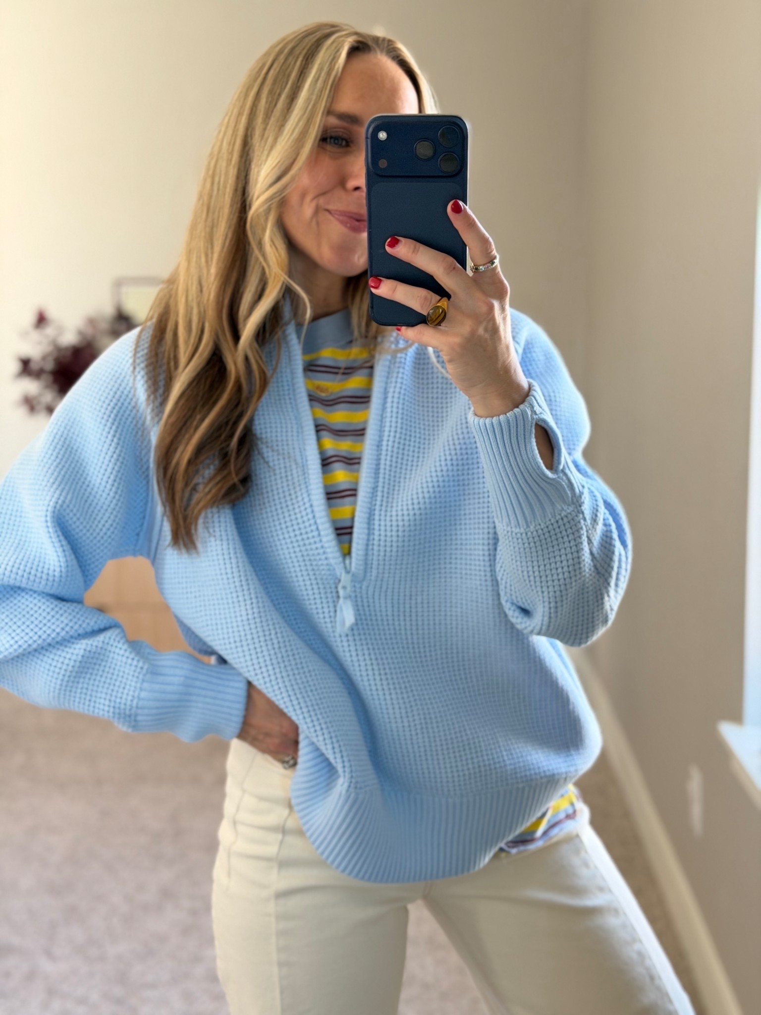 These colors together are perfect for spring! 

#LTKootd #LTKgrwm #LTKmomlife