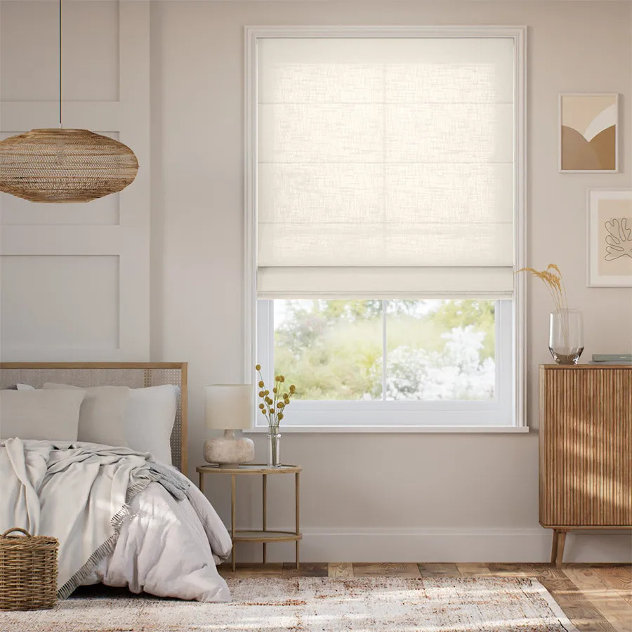 Custom-Fit Light Filtering Roman Shades | SelectBlinds.com | Select Blinds