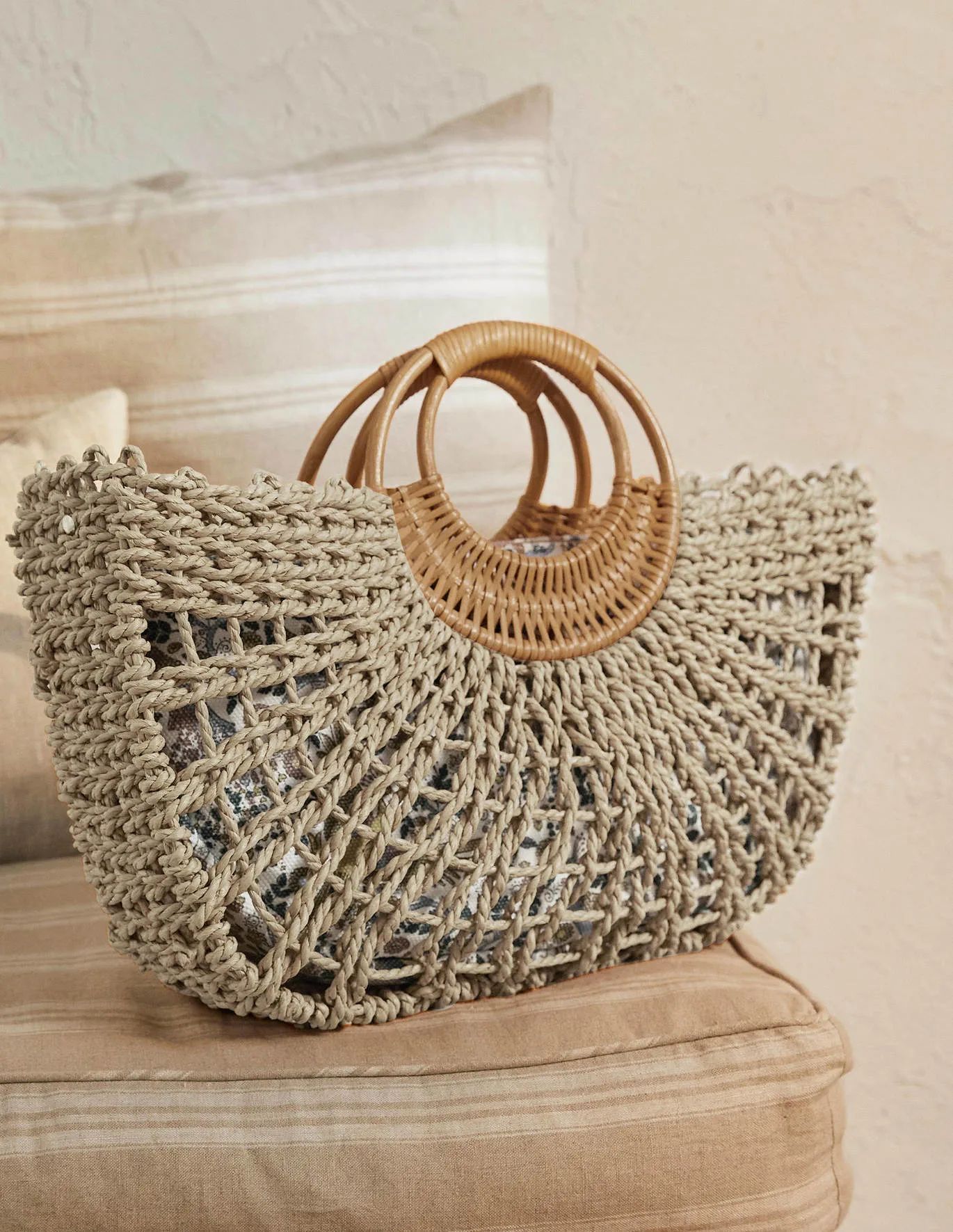 Hand Held Basket Bag | Boden (US)