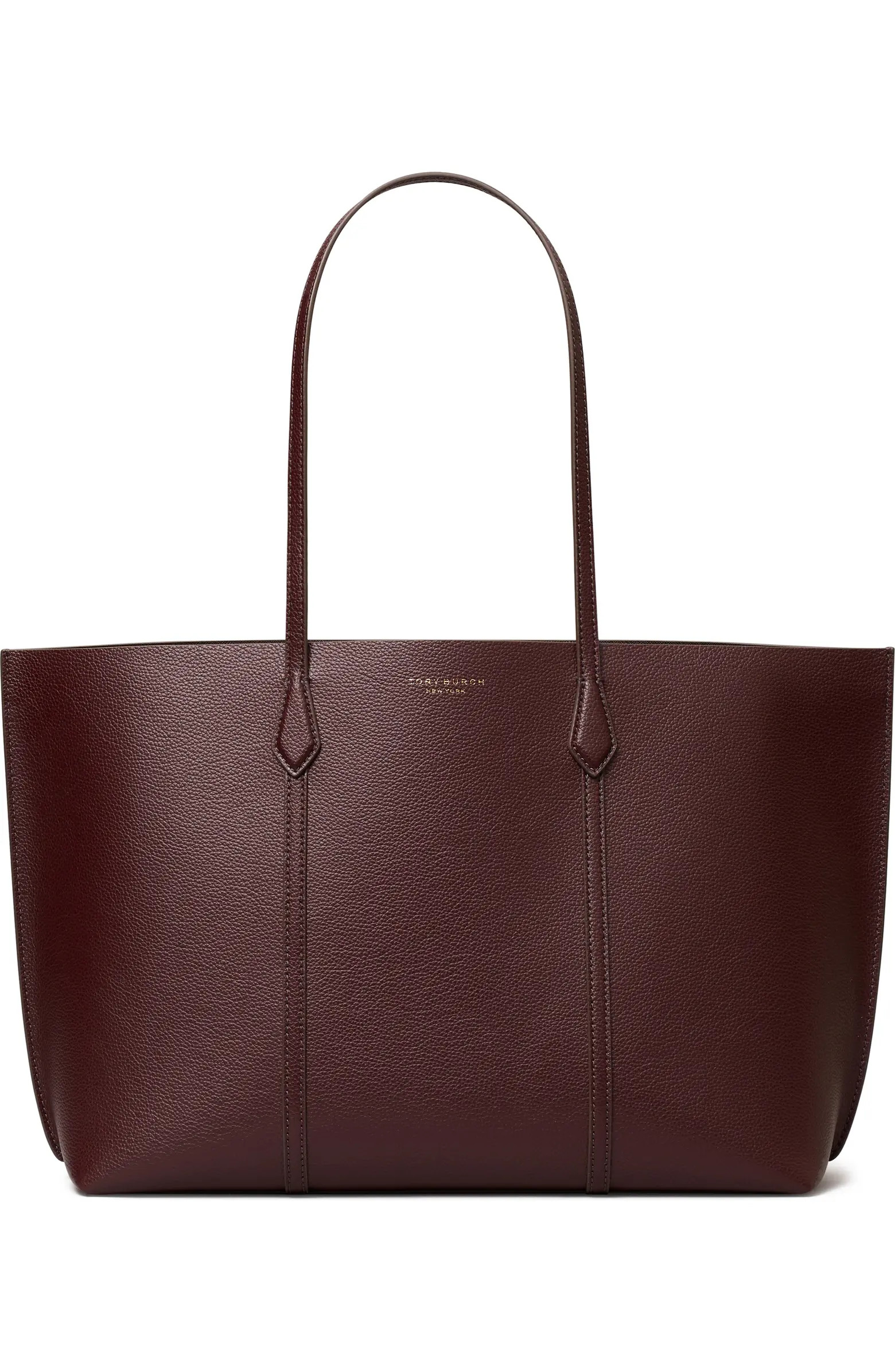 Perry Triple Compartment Leather Tote | Nordstrom