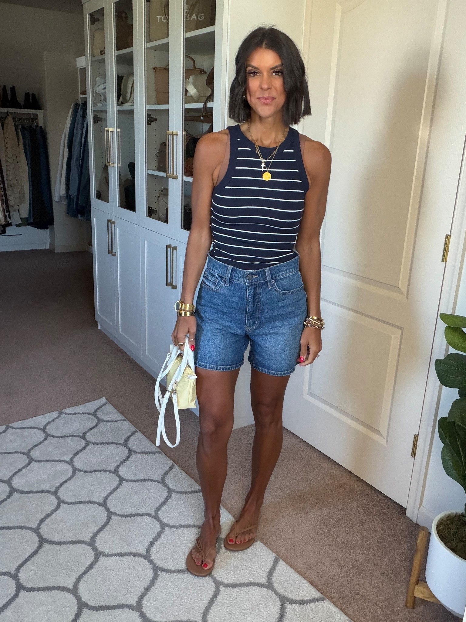 The best Walmart shorts restocked!!!! I like to size up one size for a looser fit 
Size xs in tank 

#LTKstorytime #LTKSeasonal #LTKmomlife