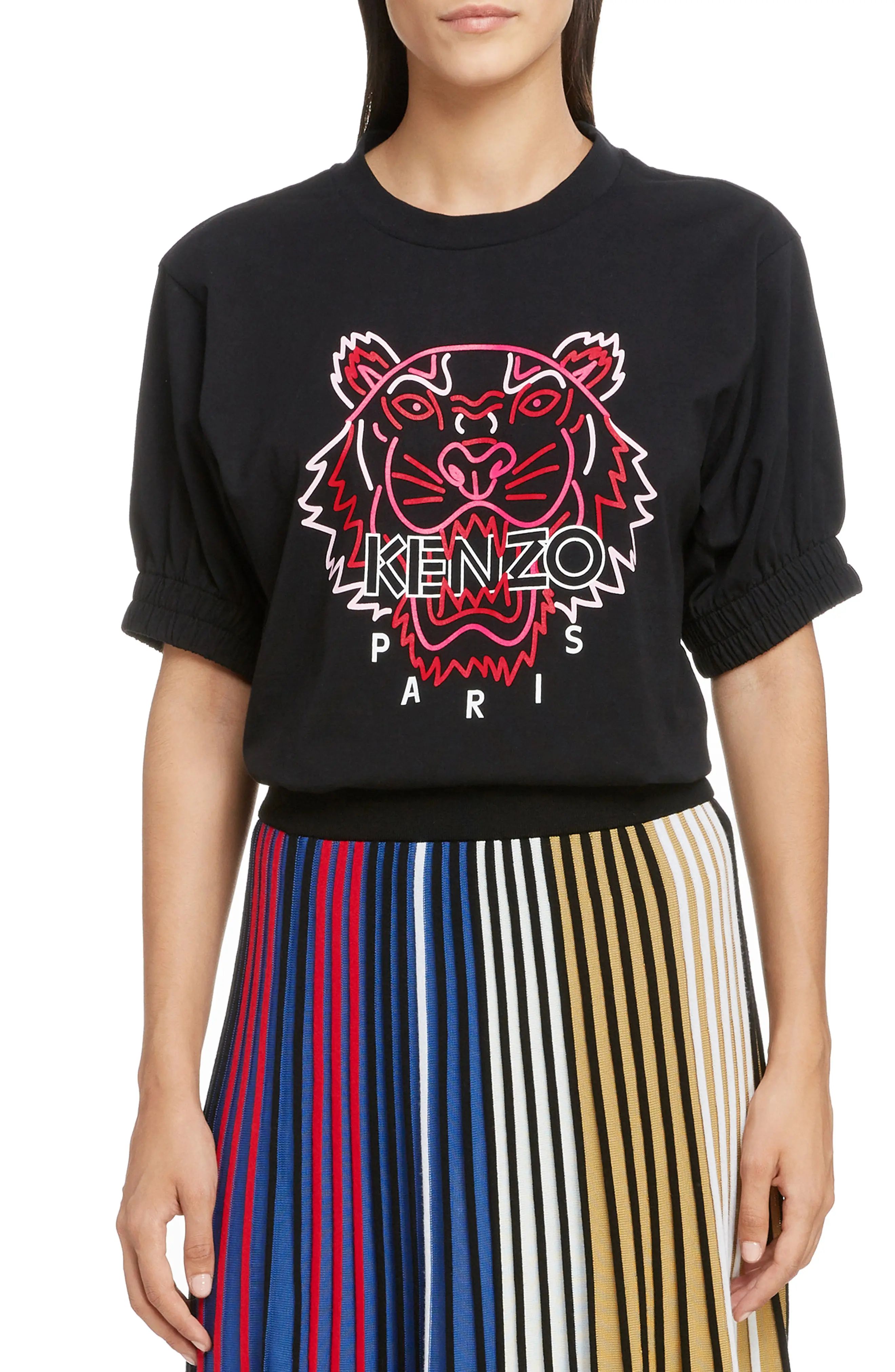 Women's Kenzo Comfort Neon Tiger Graphic Tee | Nordstrom