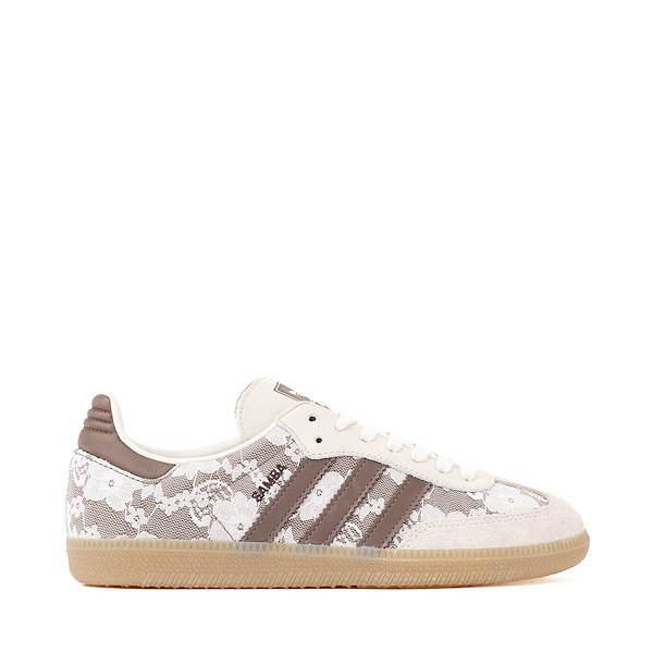 Womens adidas Samba OG Athletic Shoe - Off White / Earth Strata / Gum 4 | Journeys