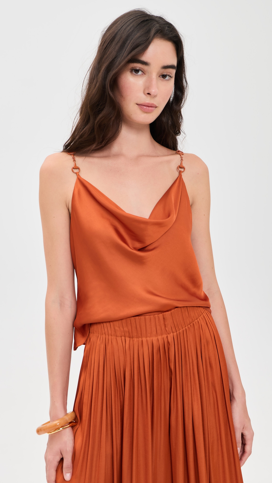 L'AGENCE Calista Cowl Cami Sienna L | Shopbop