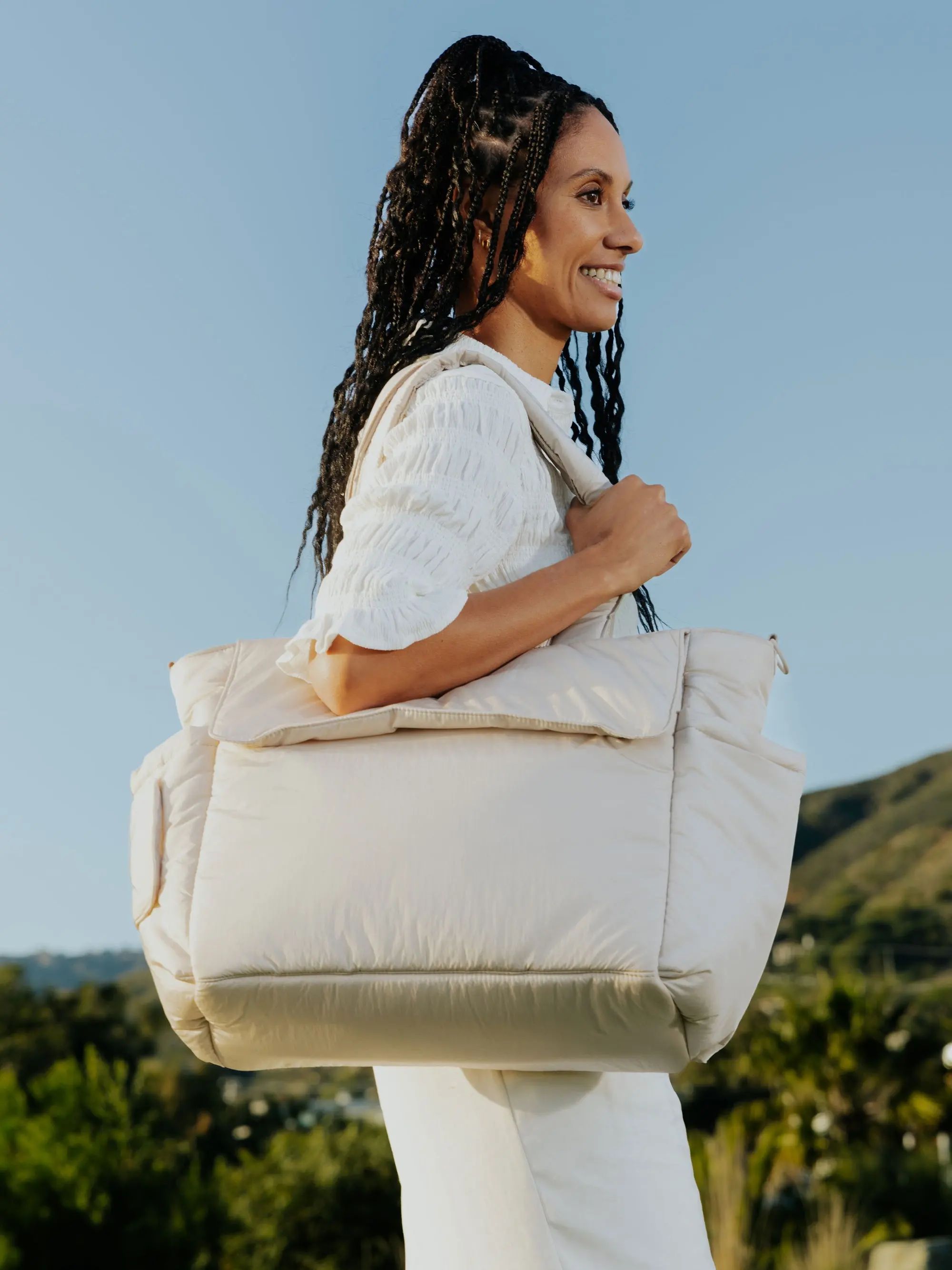 Diaper Tote Bag with Laptop Sleeve | CALPAK Travel