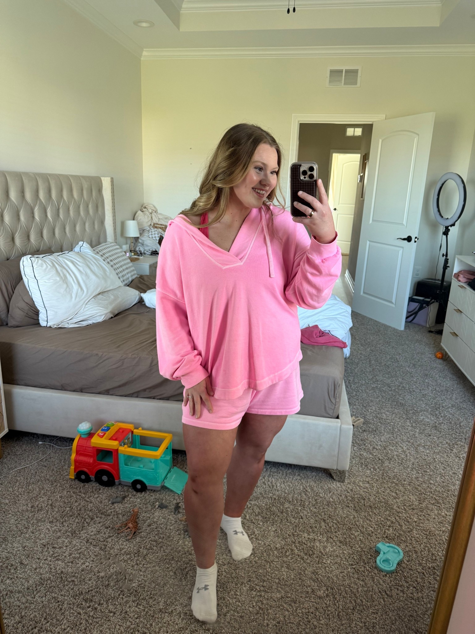 Hot pink set from Oldnavy 

#LTKmomlife #LTKgrwm #LTKootd