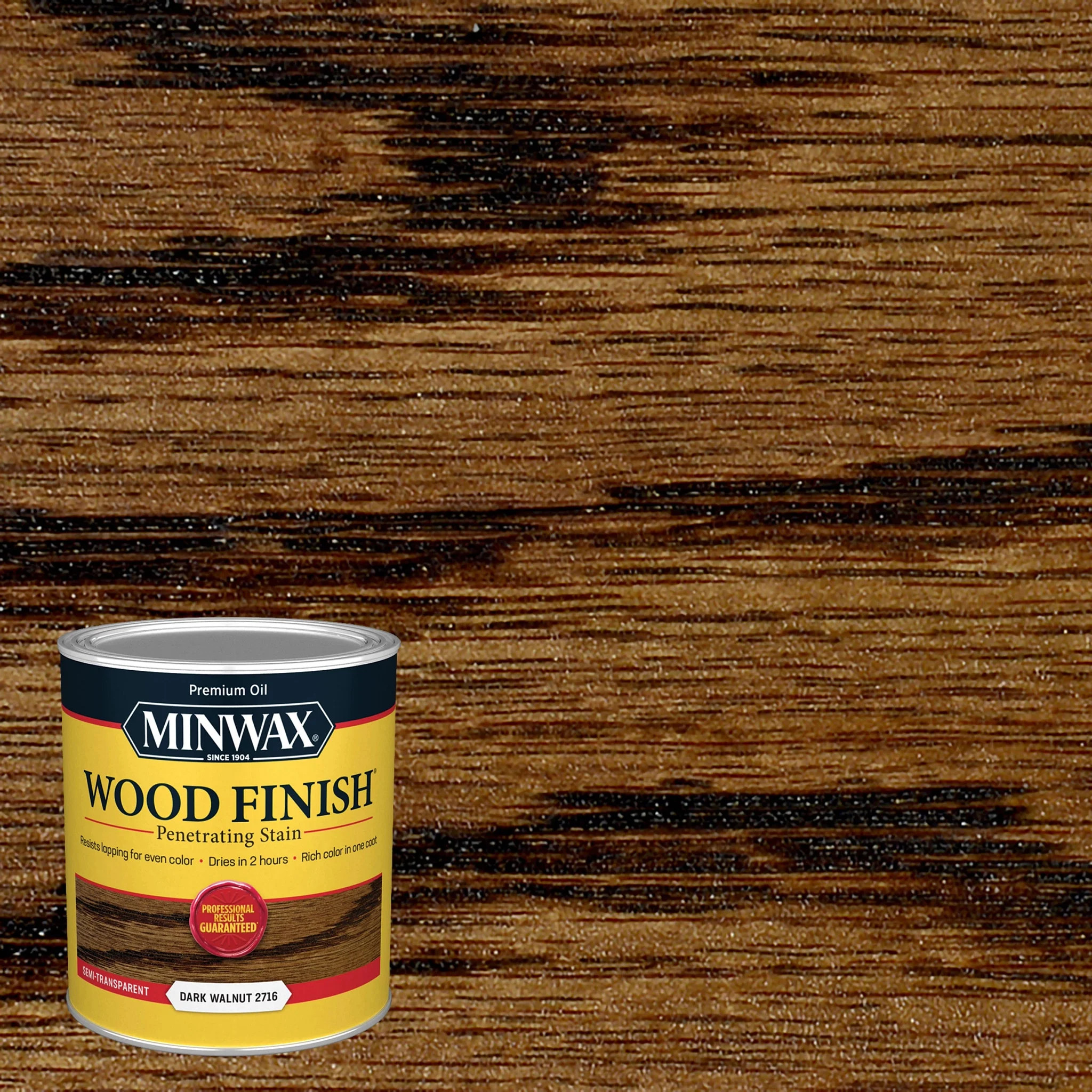 Minwax 70012444 Wood Finish Stain, Dark Walnut, 1 Quart, (1 Piece, 1 Pack) | Walmart (US)