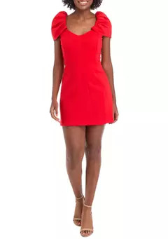 French Connection Women's Whisper Gathered Sleeve Dress | Belk