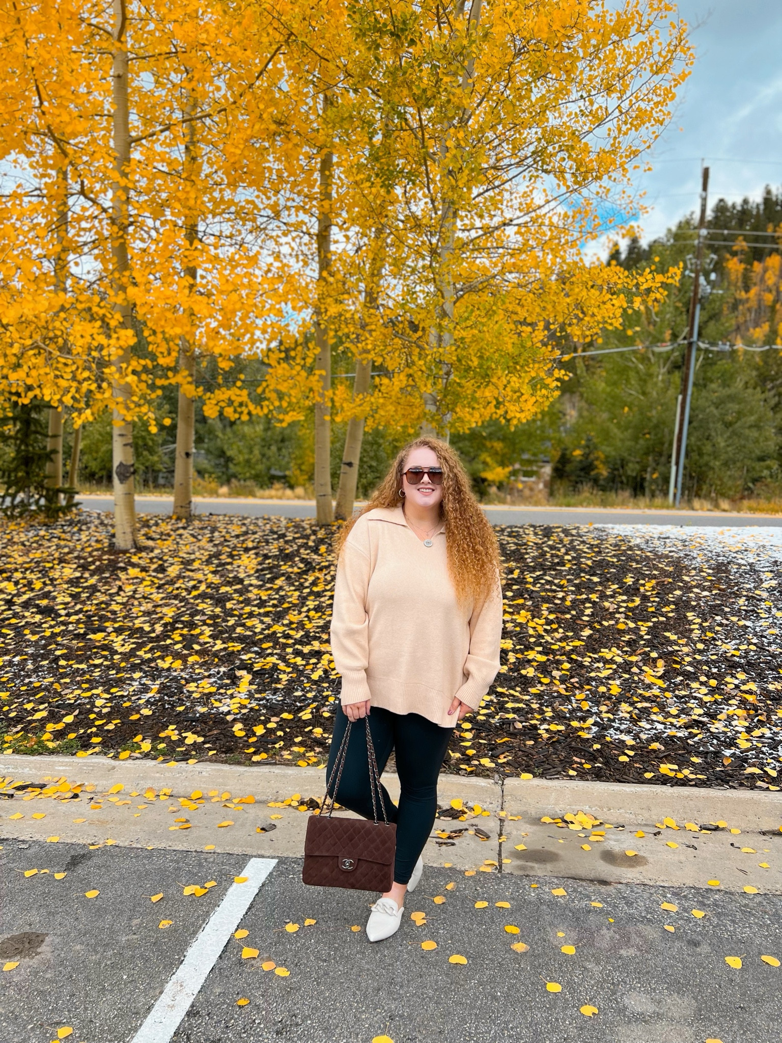 This is the perfect fall sweater 🤎 sweater | collared sweater | amazon sweater | amazon collared sweater | leggings | amazon leggings | mules | amazon mules | Fall | fall tops | amazon finds | amazon fashion | Amazon look | amazon outfit | fall outfit | fall look | fall outfit inspo | fall fashion | fall fashion finds | amazon fall outfit | Amazon fall fashion finds | amazon fall finds | fall transition look | fall transition outfits 

#LTKmidsize #LTKxPrime #LTKSeasonal