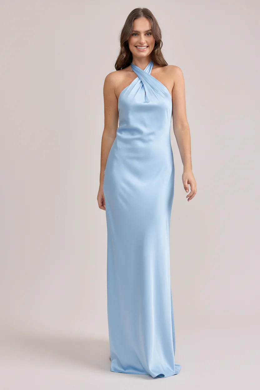 Athena Satin Dress | Revelry