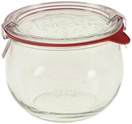 Weck 744 1/2L Tulip Jar Set of Six - 16.9 Ounce | Amazon (US)