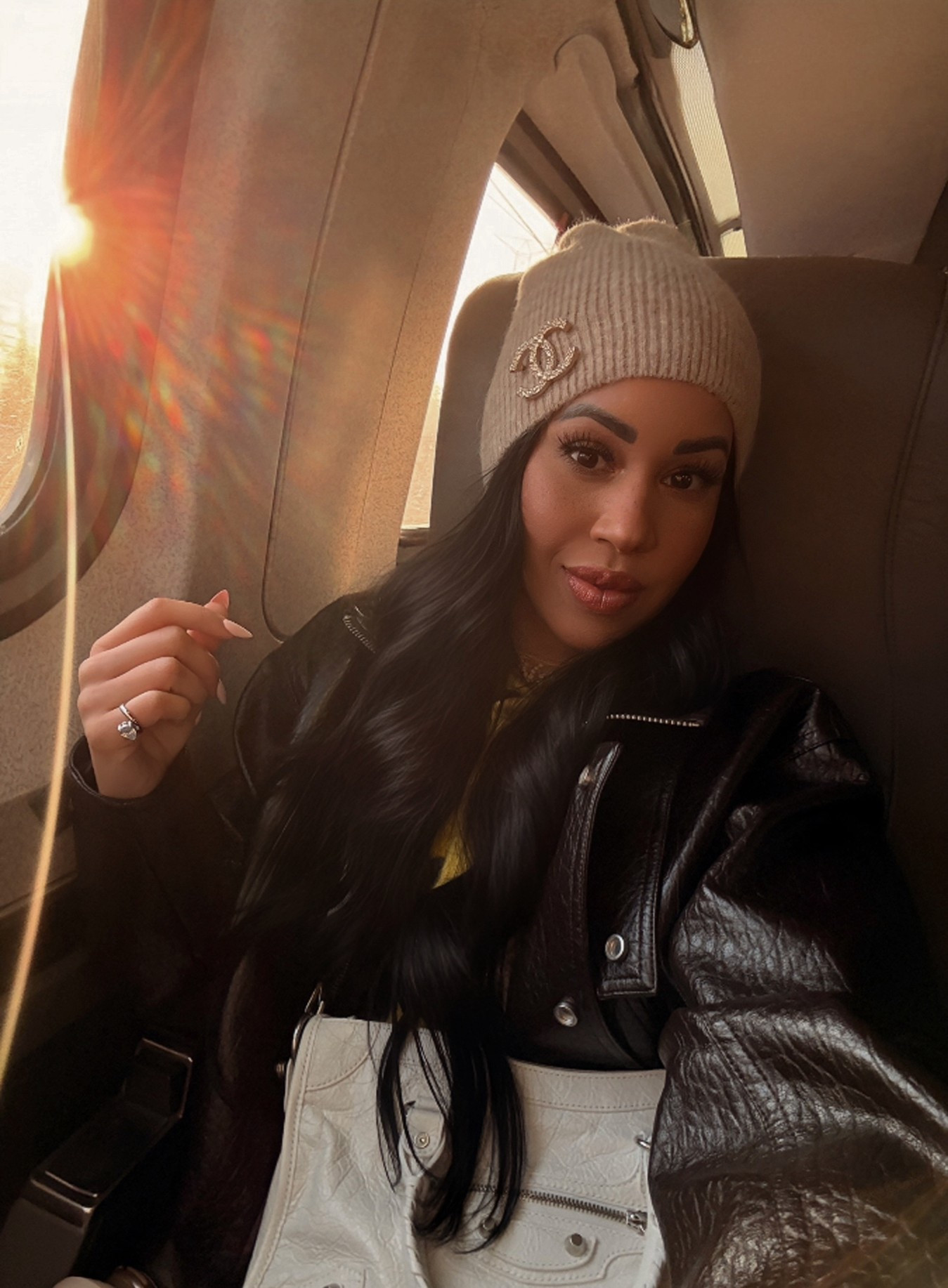 The faux leather jacket everyone needs! A designer look for less. It’s a must-I’m wearing brown but it comes in black. Wearing an XS runs oversized! 

#LTKPetite