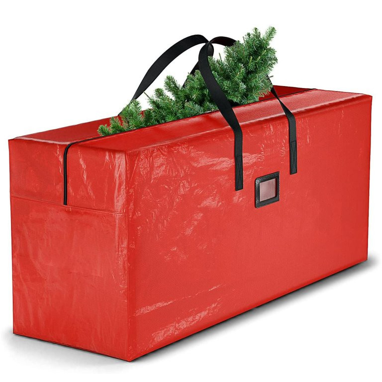 funsmile store Christmas Tree Storage Bag Storage Container Fits up to 9 ft Disassembled Tree Zip... | Walmart (US)
