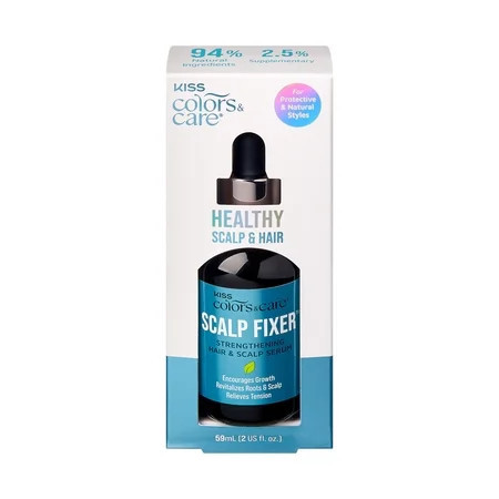KISS Colors & Care Scalp Fixer Hair Strengthening Scalp Serum 59mL (2 fl. oz.) | Walmart (US)
