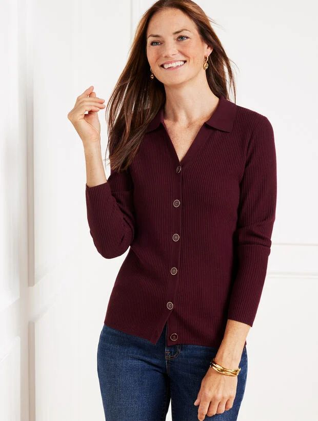 Polo Cardigan | Talbots