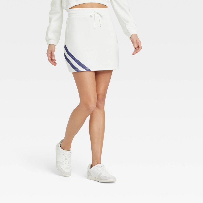 Women's USA Tennis Graphic Skirt - White | Target