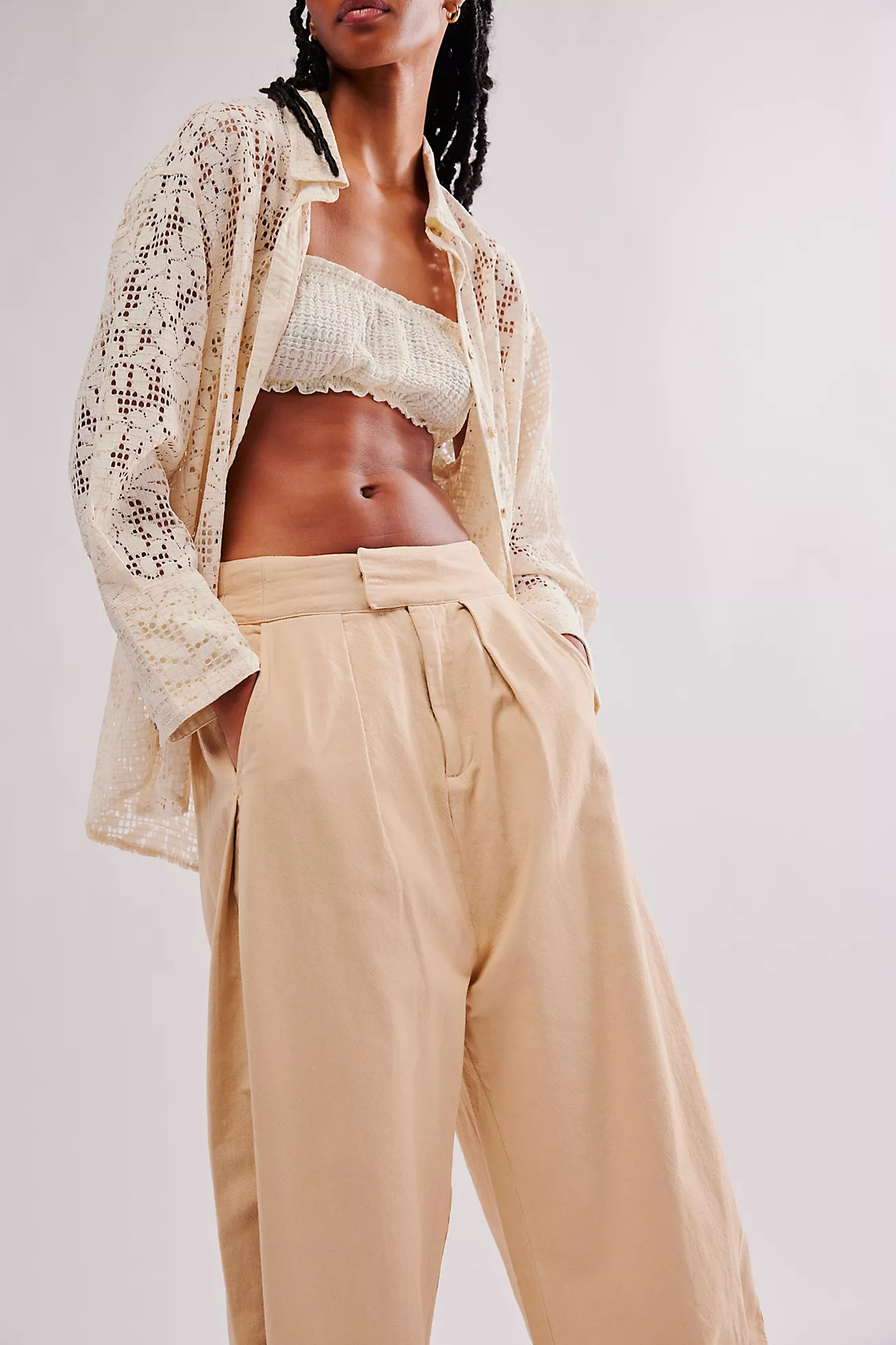 Cool Harbor Wide-Leg Pants | Free People (Global - UK&FR Excluded)