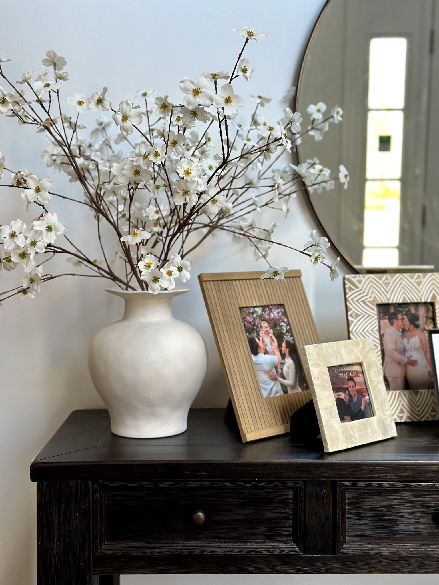 Loving this new vase and stems from Target ! Gives my entryway a nice spring touch 

#LTKHome #LTKSeasonal