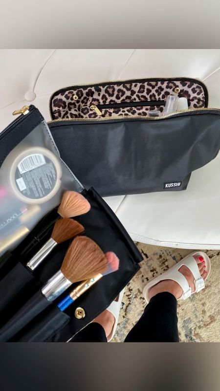 Code DANYA10 👉🏽Not only are these make up bags super cute, they are machine washable, come with snap in organizers, and have wide mouth openings for convenience! 

#LTKitbag #LTKtravel #LTKbeauty