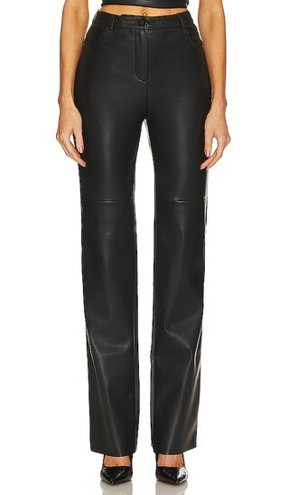 CULTNAKED Killa Faux Leather Trousers in Black. - size XL | Revolve Clothing (Global)