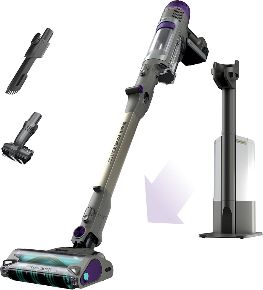 Shark Cordless Vacuum Cleaner with HEPA Filter, PowerDetect Clean & Empty, Powerful Suction, Port... | Amazon (US)