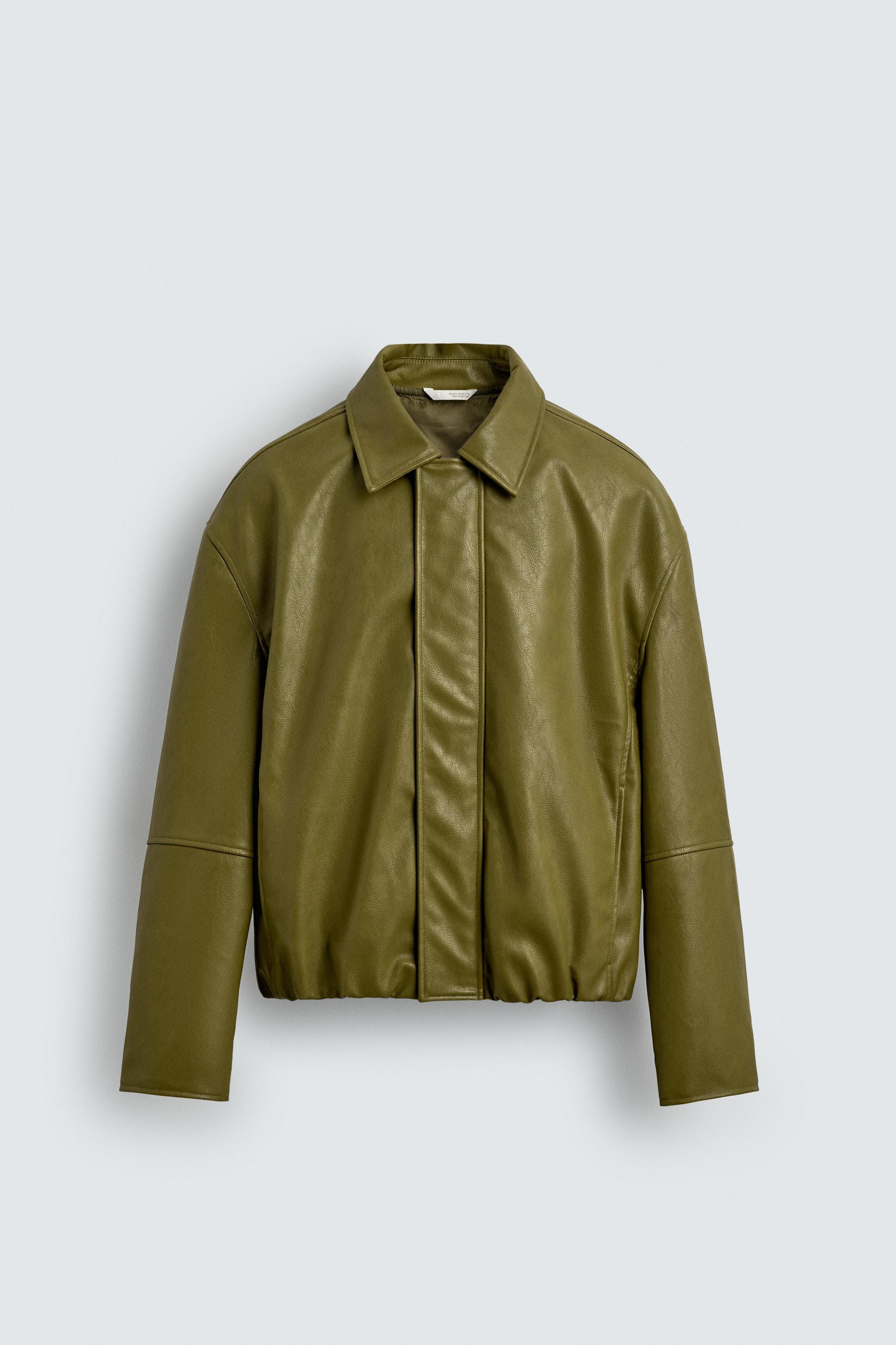 FAUX LEATHER JACKET | Zara US