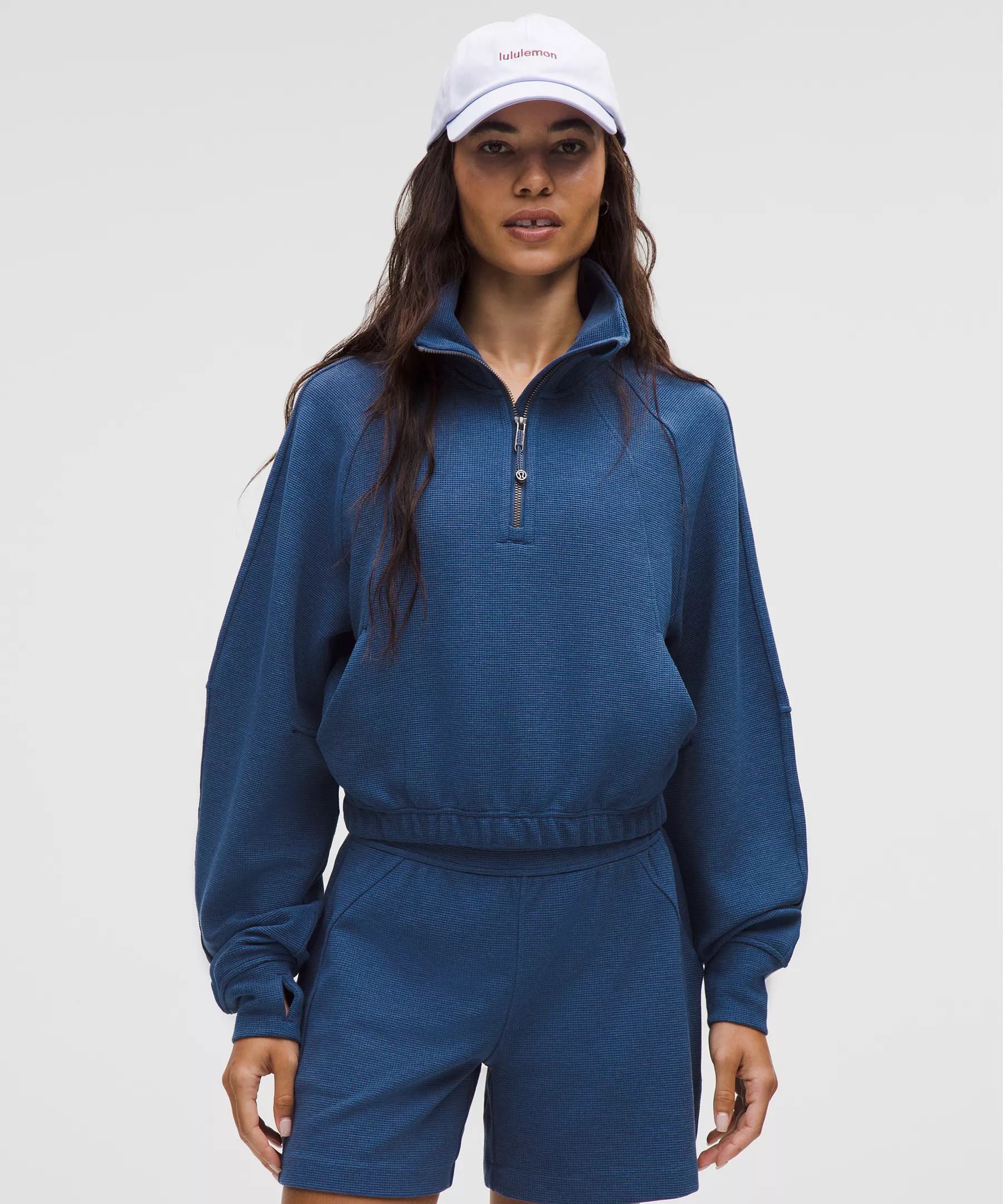Scuba Cropped Funnel-Neck Half Zip | Lululemon (US)
