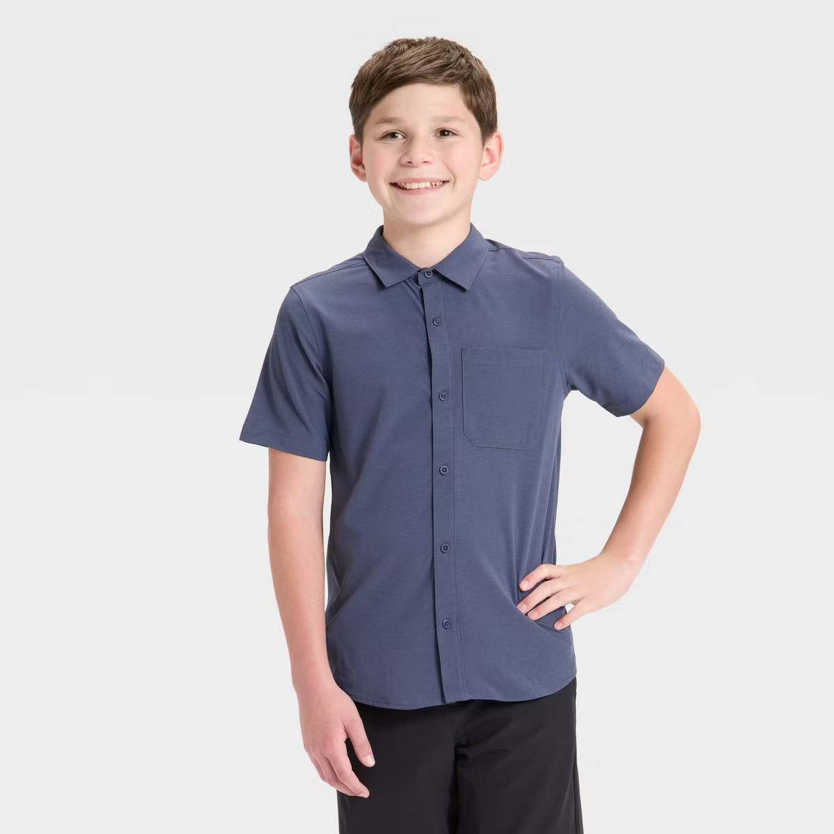 Boys' Short Sleeve Adventure Shirt - All In Motion™ | Target