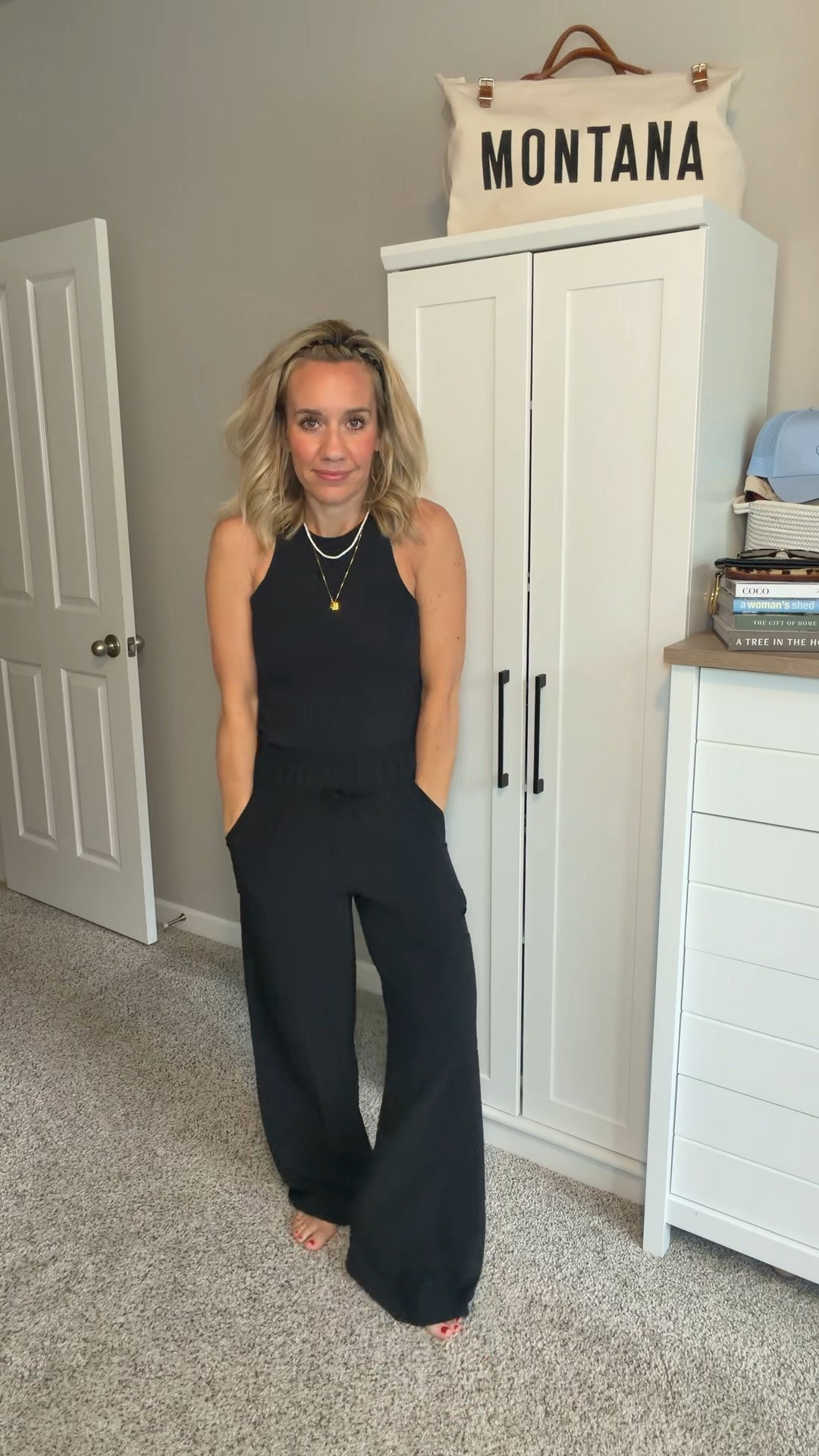 Some days all black is the eaiaet way to get out the door! So comfy in my @Target outfit!! 

@targettrendsetter

#LTKgrwm #LTKootd