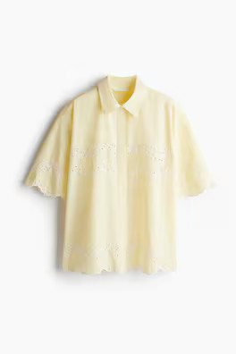 Floral-motif shirt | H&M (UK, MY, IN, SG, PH, TW, HK)