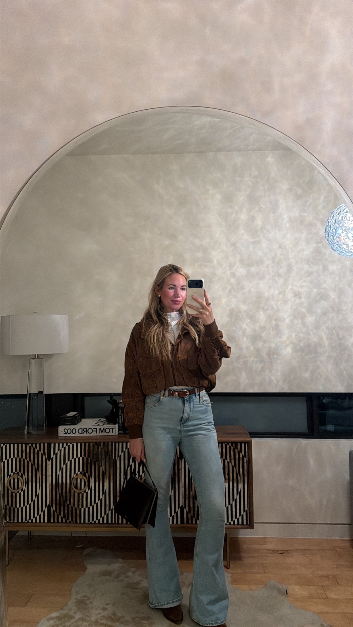 Leather bomber jacket kind of night 

R13 crop jacket 

#LTKootd #LTKTall #LTKSeasonal