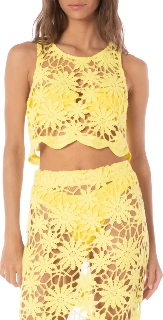 Maaji Adelaide Open Stitch Cover-Up Top | Nordstrom | Nordstrom