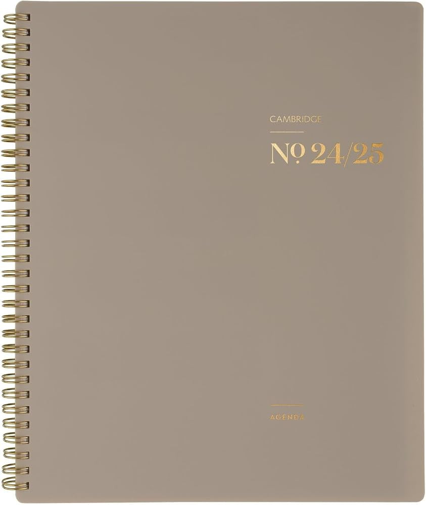 Cambridge Planner 2024-2025 Academic, Weekly & Monthly, 8-1/2" x 11", Large, WorkStyle Focus, Tim... | Amazon (CA)
